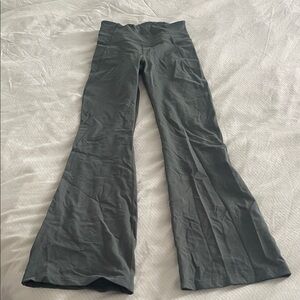 lululemon athletica Green Flared Pants